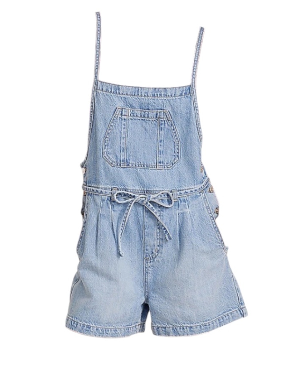 m jeans by Maurice’s Soft Denim Shortalls Size Large Short - Picture 3 of 12
